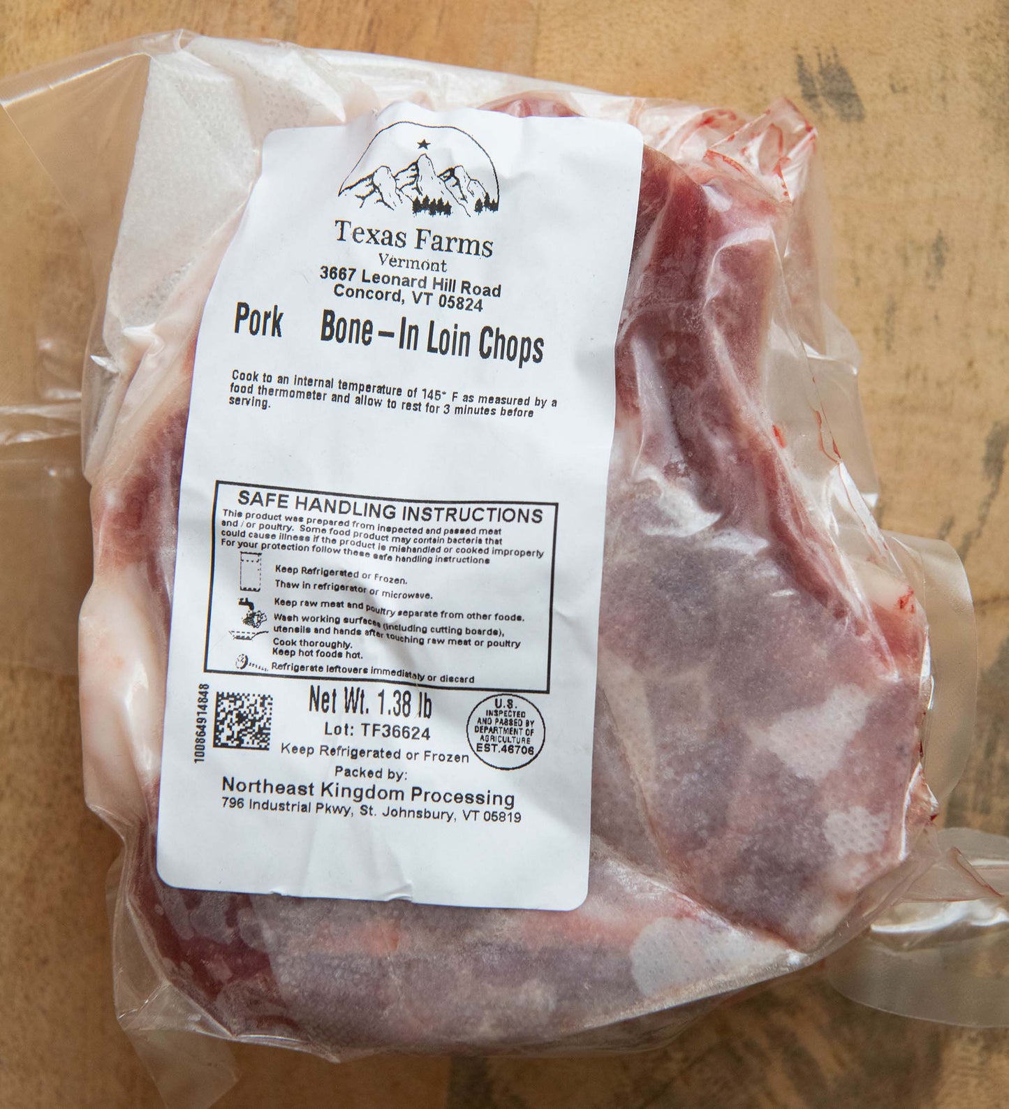 Bone-In Pork Loin Chops